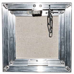 Люк под плитку Левша Вектор со съемной дверцей на цепочке (60x50)